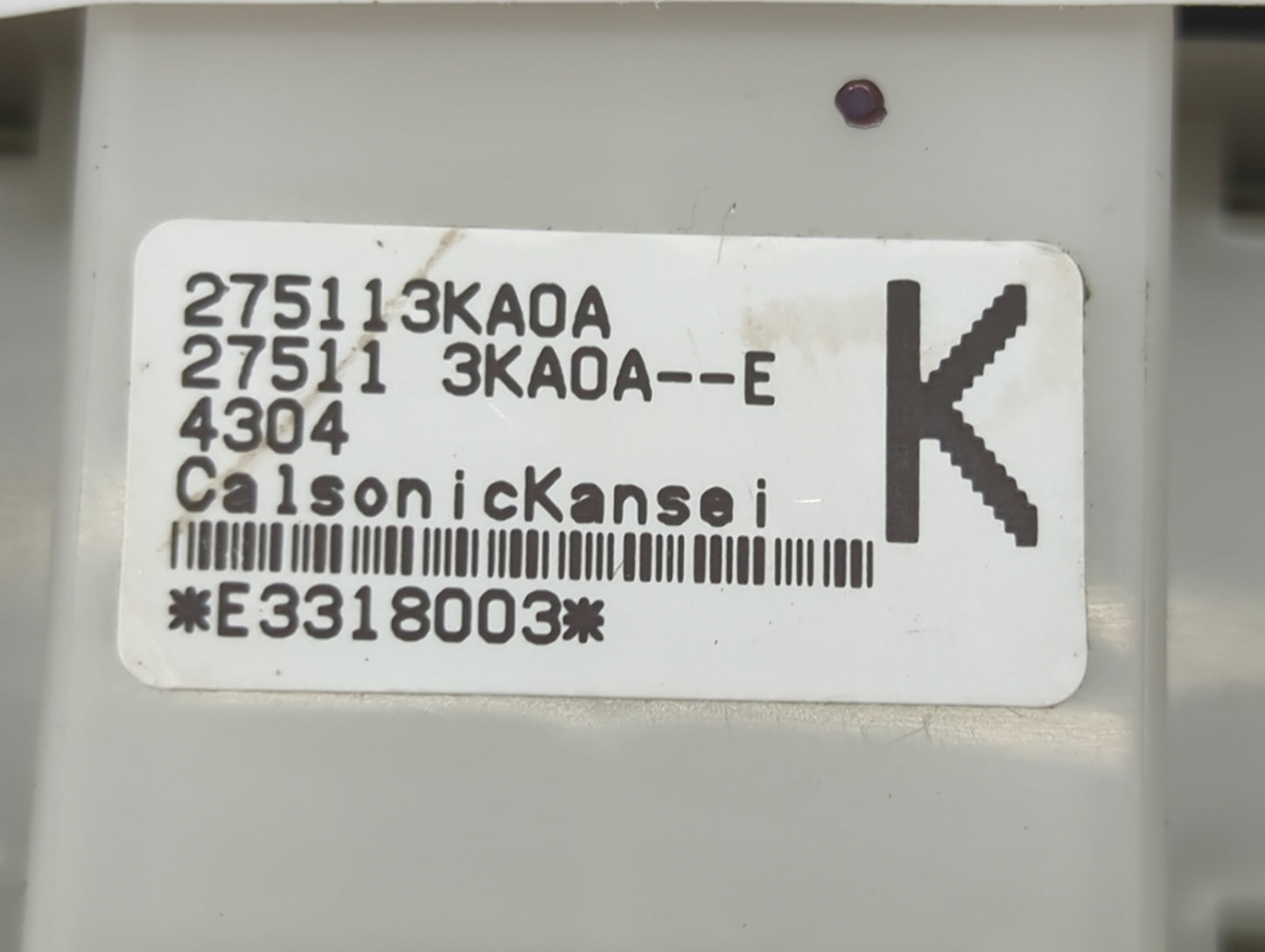 2013-2020 Nissan Pathfinder Climate Control Module Temperature AC/Heater Replacement P/N:275113KA0A Fits OEM Used Auto Parts