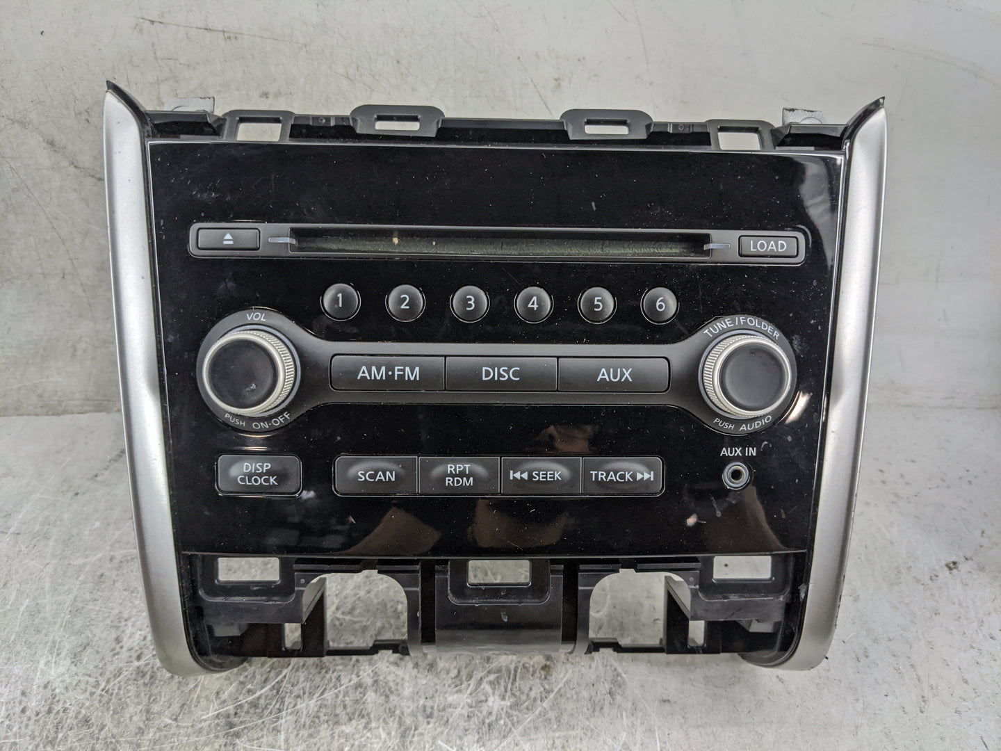 2013-2014 Nissan Pathfinder Radio AM FM Cd Player Receiver Replacement P/N:281853KA1A PP-3441H Fits OEM Used Auto Parts - Oe