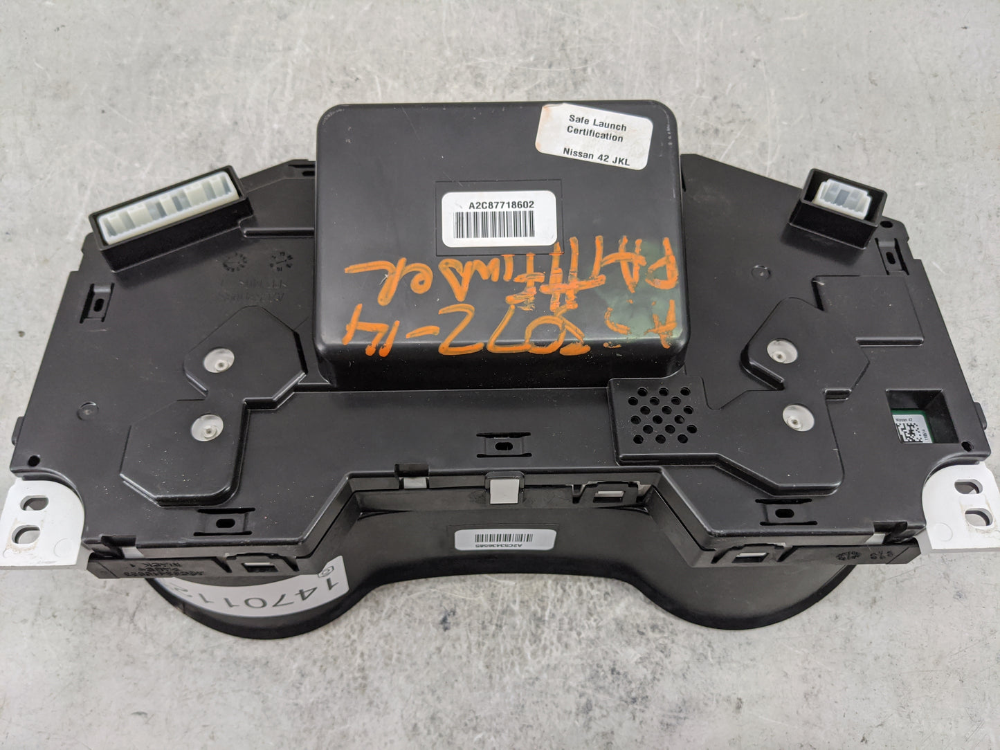 2014 Nissan Pathfinder Instrument Cluster Speedometer Gauges P/N:24810 9PA0D A2C87718602, 248109PA0D Miles:136K Fits OEM Use