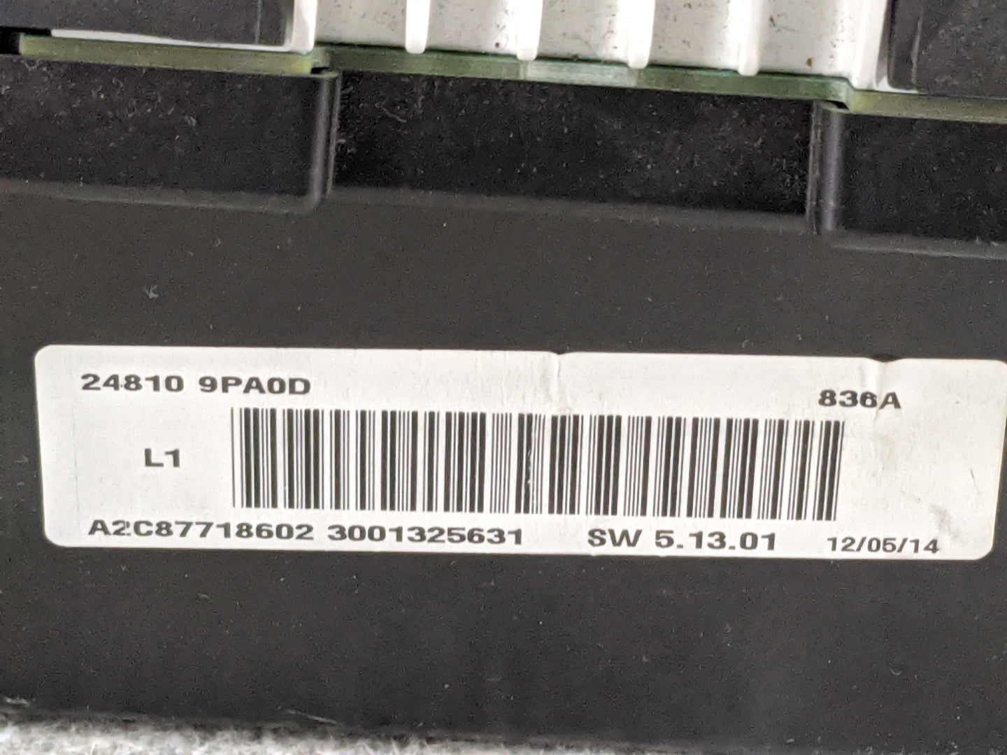 2014 Nissan Pathfinder Instrument Cluster Speedometer Gauges P/N:24810 9PA0D A2C87718602, 248109PA0D Miles:136K Fits OEM Use