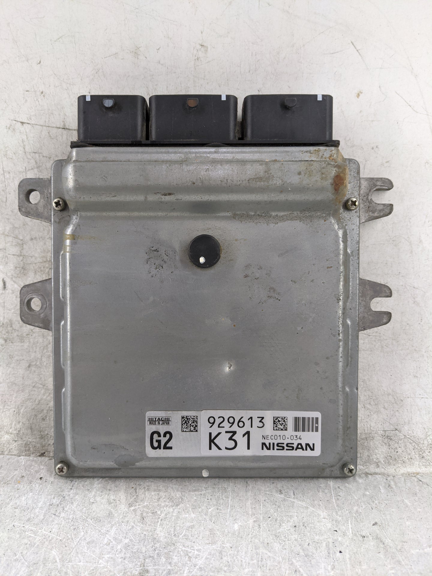 2014 Nissan Pathfinder PCM Engine Control Computer ECU ECM PCU OEM P/N:NEC010-034 Fits OEM Used Auto Parts - Oemusedautopart