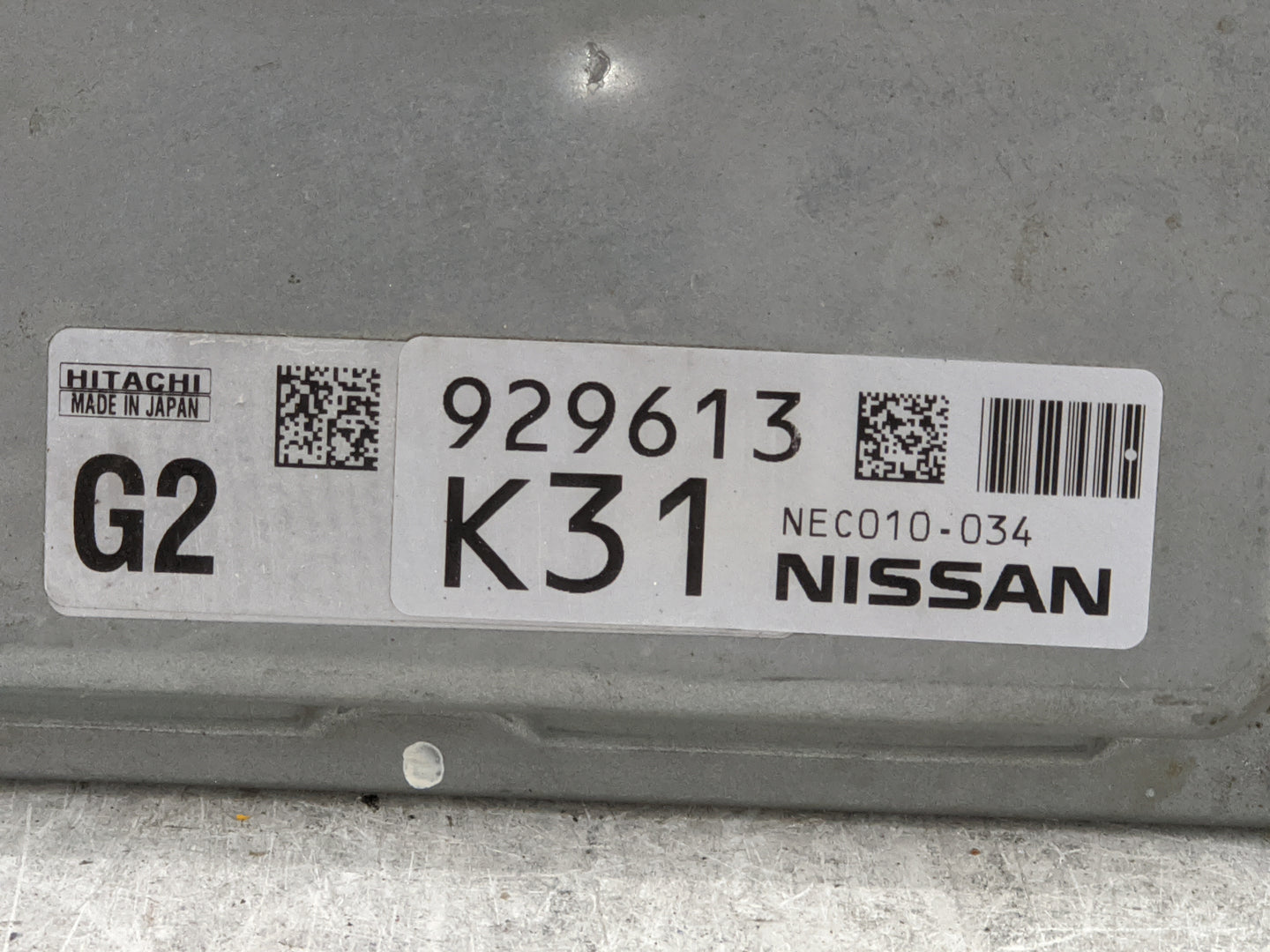 2014 Nissan Pathfinder PCM Engine Control Computer ECU ECM PCU OEM P/N:NEC010-034 Fits OEM Used Auto Parts - Oemusedautopart