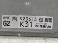 2014 Nissan Pathfinder PCM Engine Control Computer ECU ECM PCU OEM P/N:NEC010-034 Fits OEM Used Auto Parts - Oemusedautopart