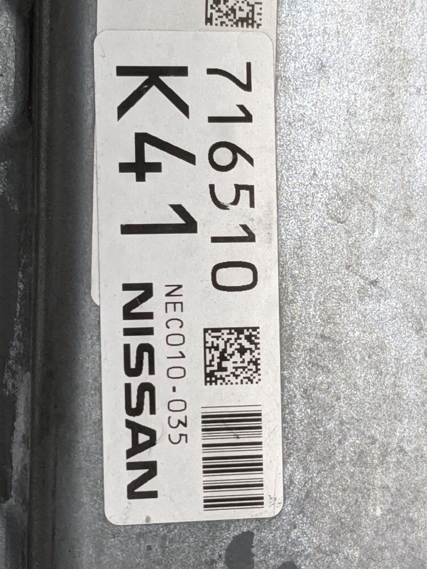 2014 Nissan Pathfinder PCM Engine Control Computer ECU ECM PCU OEM P/N:NEC010-035 Fits OEM Used Auto Parts - Oemusedautopart