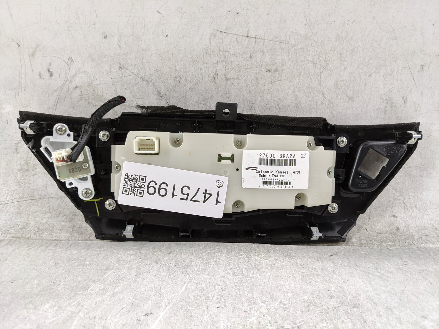 2013-2016 Nissan Pathfinder Climate Control Module Temperature AC/Heater Replacement P/N:275003KA2A Fits Fits 2013 2014 2015