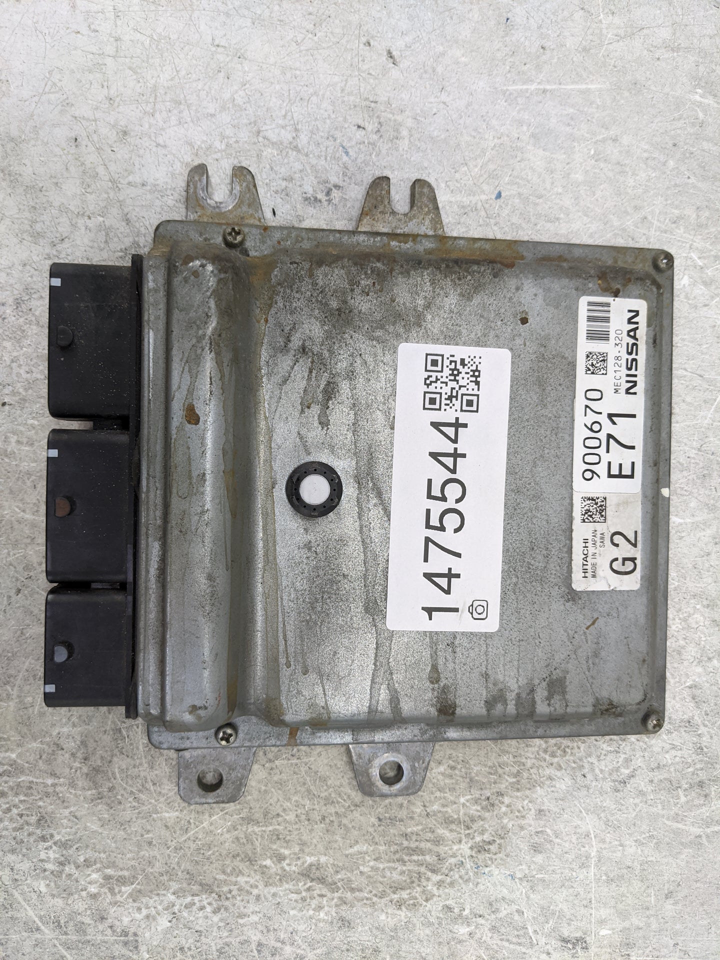 2014 Nissan Pathfinder PCM Engine Control Computer ECU ECM PCU OEM P/N:MEC128-320 Fits OEM Used Auto Parts - Oemusedautopart