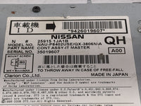 2013-2014 Nissan Pathfinder Radio AM FM Cd Player Receiver Replacement P/N:259151JA1B NAU-P8402USE/QX-3806N-A Fits OEM Used 