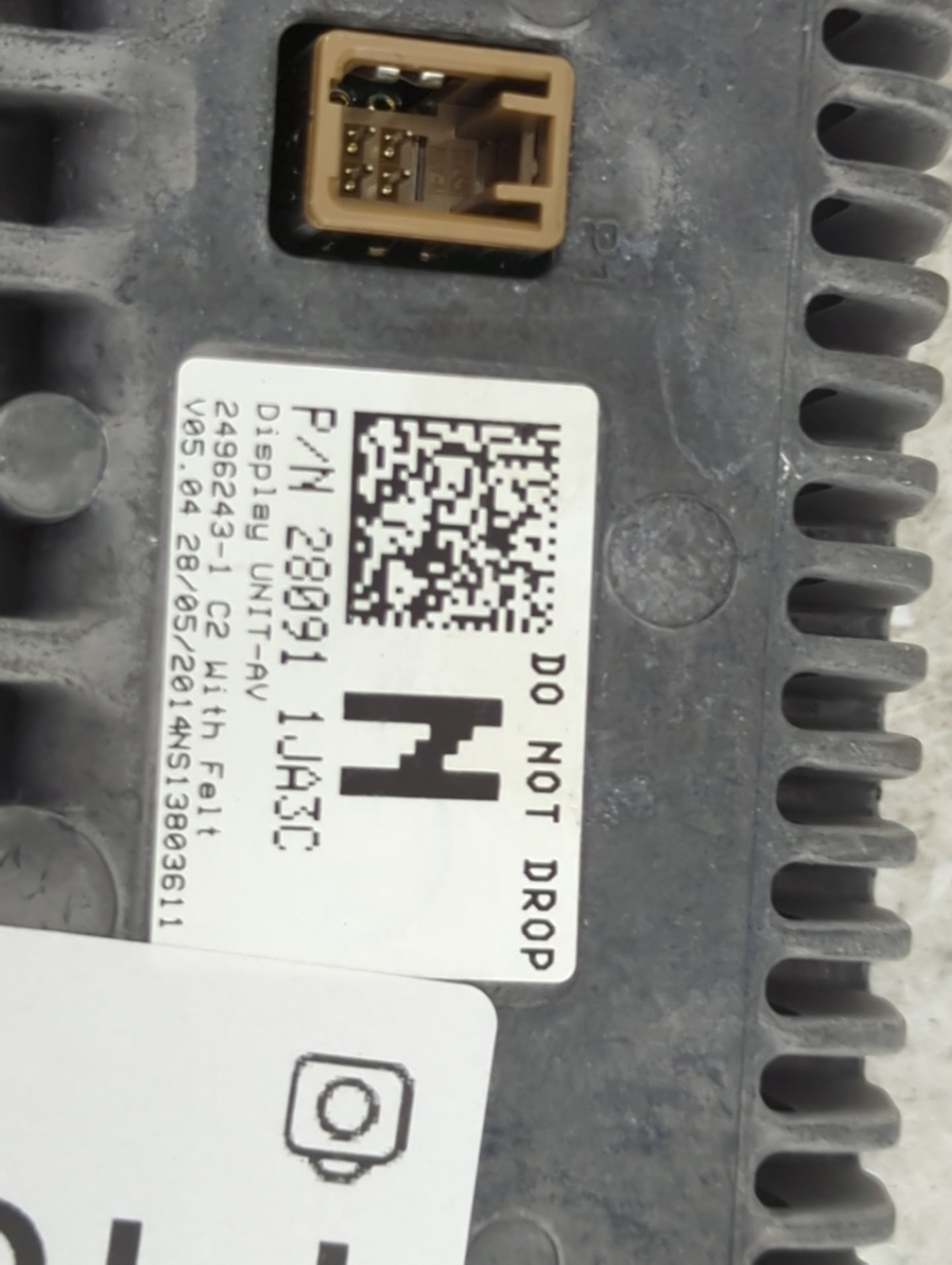 2013-2016 Nissan Pathfinder Information Display Screen 1487953 - Oemusedautoparts1.com