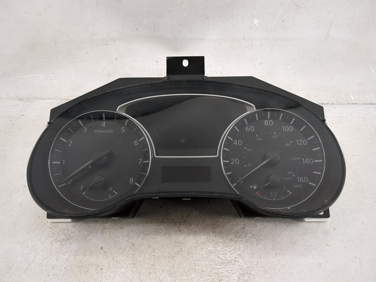 2014 Nissan Pathfinder Instrument Cluster Speedometer Gauges P/N:24810 9PA0C A2C87718601 Miles: Fits OEM Used Auto Parts - O