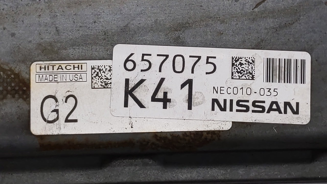2014 Nissan Pathfinder PCM Engine Control Computer ECU ECM PCU OEM P/N:BEM3B1-300 A1 NEC010-035, NEC010-033, NEC010-028 Fits