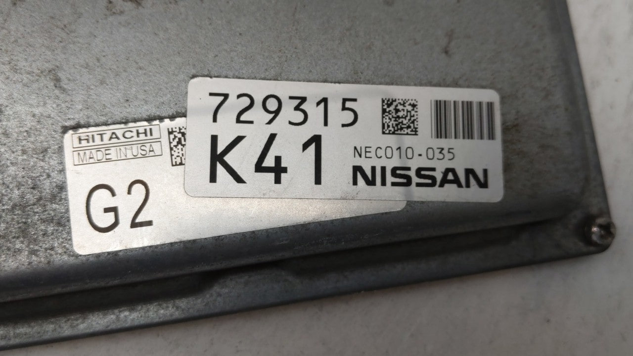 2014 Nissan Pathfinder PCM Engine Control Computer ECU ECM PCU OEM P/N:BEM3B1-300 A1 NEC010-035, NEC010-033, NEC010-028 Fits