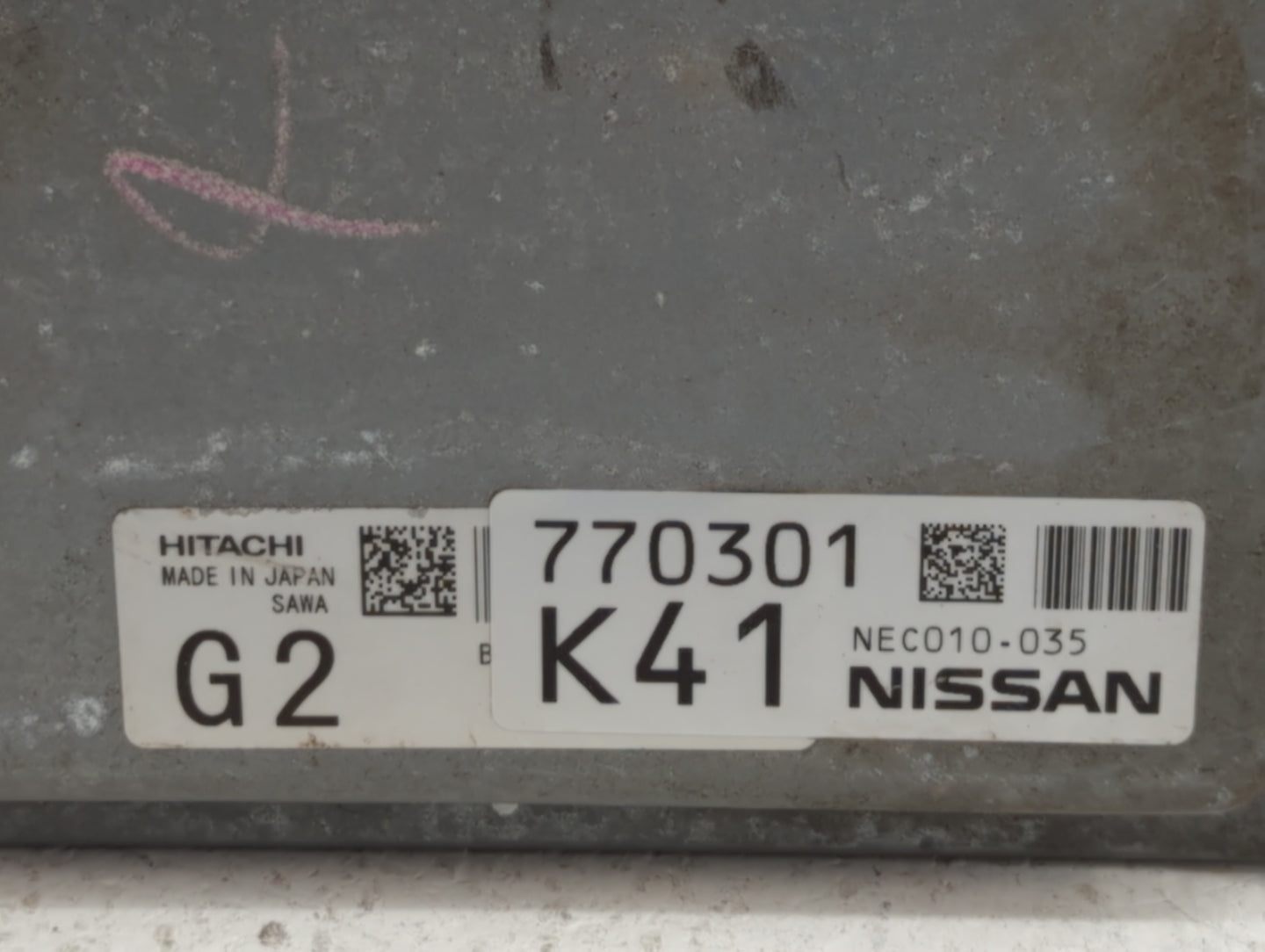 2014 Nissan Pathfinder PCM Engine Control Computer ECU ECM PCU OEM P/N:NEC010-033 NEC010-032, NEC010-031, BEM3B1-300 A1 Fits