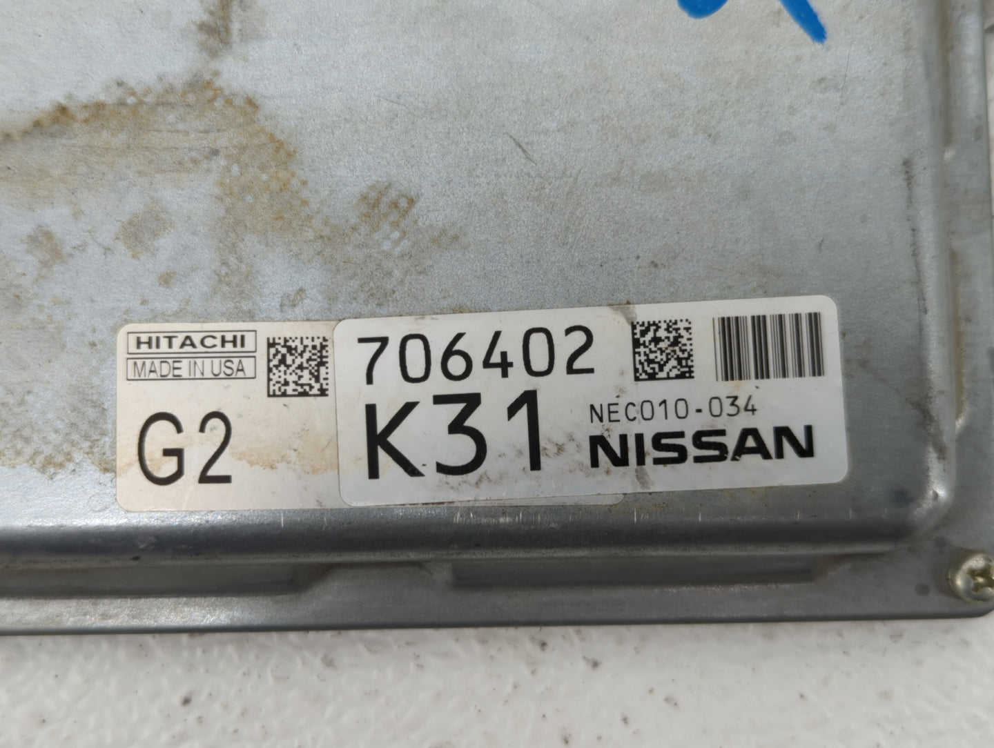 2014 Nissan Pathfinder PCM Engine Control Computer ECU ECM PCU OEM P/N:NEC010-033 NEC010-032, NEC010-031, BEM3B1-300 A1 Fits