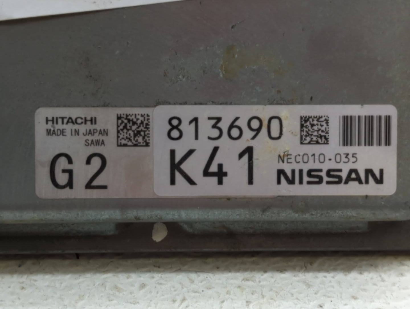 2014 Nissan Pathfinder PCM Engine Control Computer ECU ECM PCU OEM P/N:NEC010-033 NEC010-032, NEC010-031, BEM3B1-300 A1 Fits