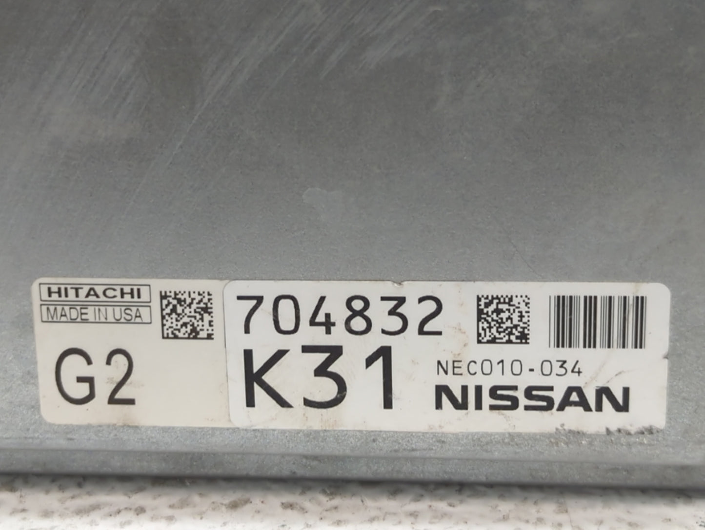 2014 Nissan Pathfinder PCM Engine Control Computer ECU ECM PCU OEM P/N:NEC010-033 NEC010-032, NEC010-031, NEC010-035 Fits OE