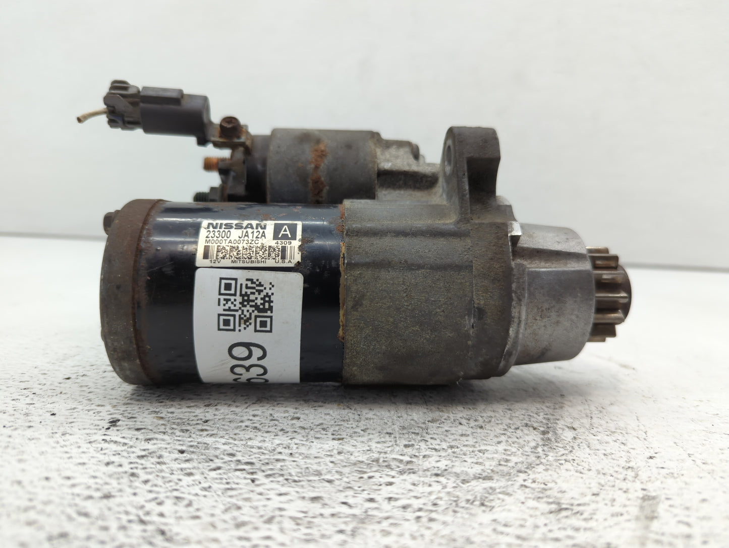 2013-2017 Nissan Pathfinder Car Starter Motor Solenoid OEM P/N:23300 JA12A Fits Fits 2013 2014 2017 OEM Used Auto Parts - Oe