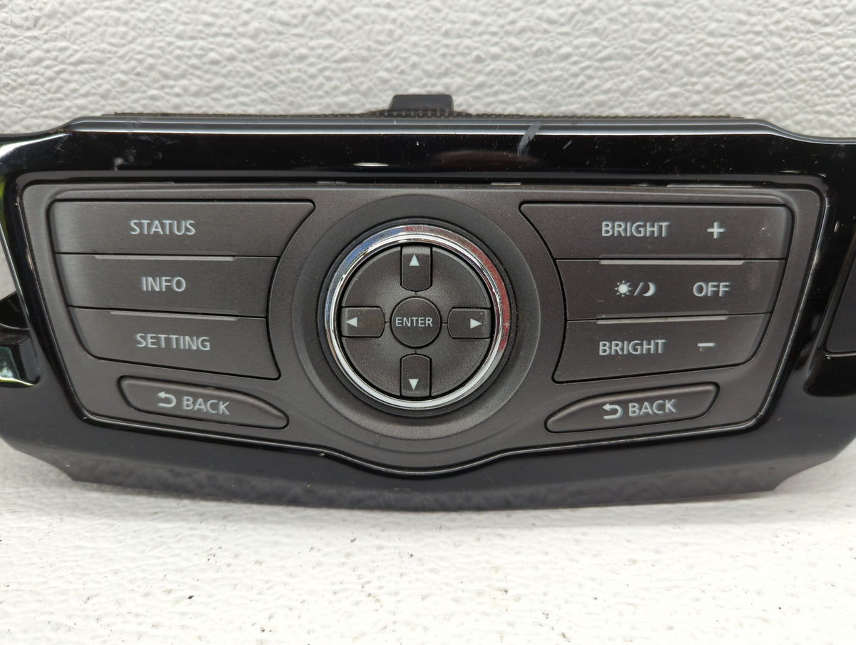 2013-2016 Nissan Pathfinder Information Radio Display Screen 510060 - Oemusedautoparts1.com