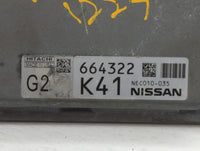 2014 Nissan Pathfinder PCM Engine Control Computer ECU ECM PCU OEM P/N:NEC010-035 Fits OEM Used Auto Parts - Oemusedautopart
