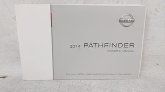 compare product 2014 Nissan Pathfinder Owners Manual Book Guide OEM Used Auto Parts