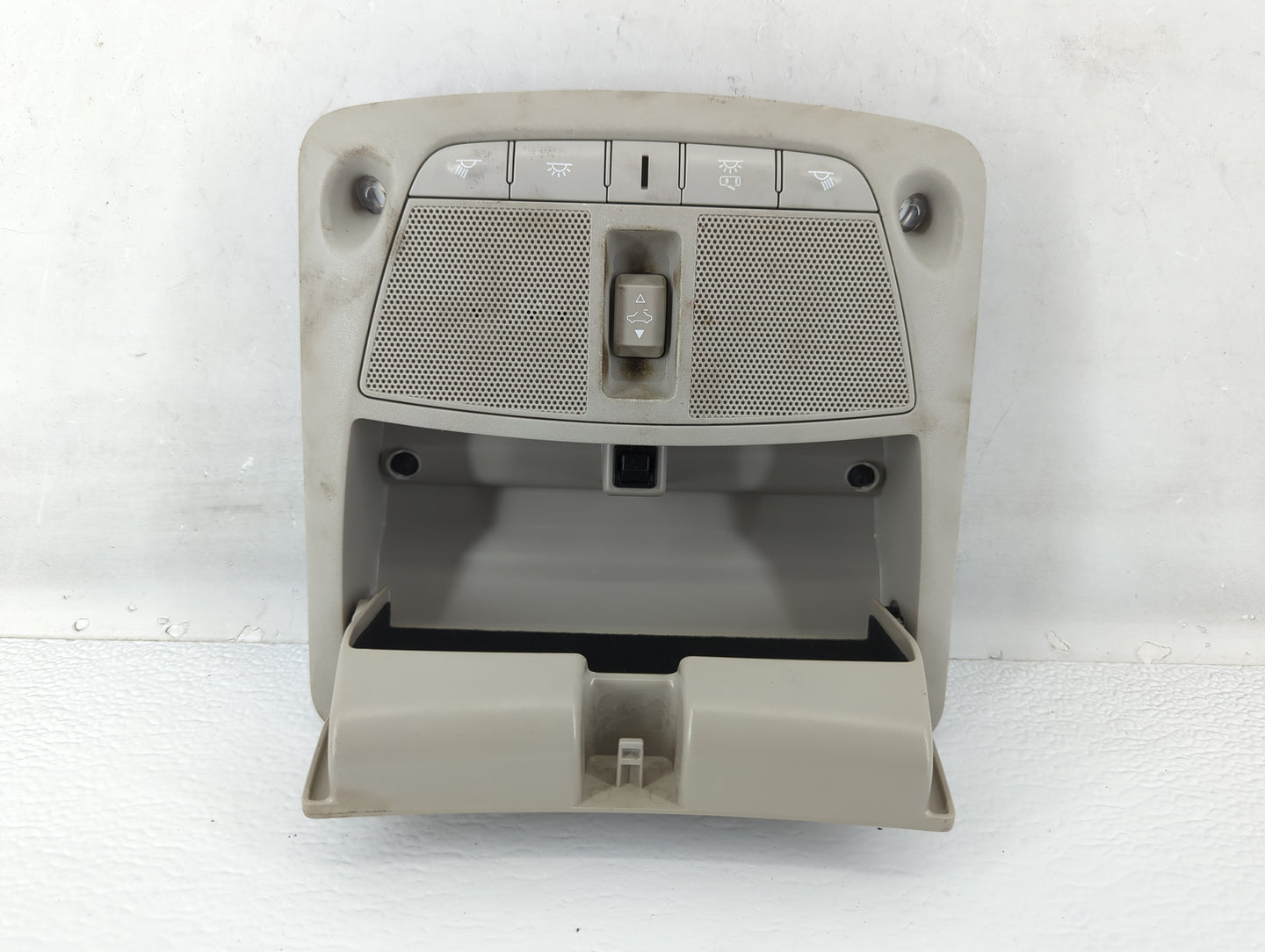 2014 Nissan Pathfinder Overhead Roof Console - Oemusedautoparts1.com