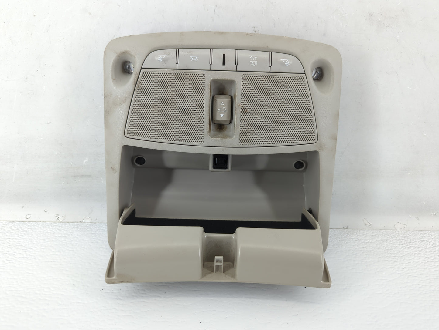2014 Nissan Pathfinder Overhead Roof Console - Oemusedautoparts1.com