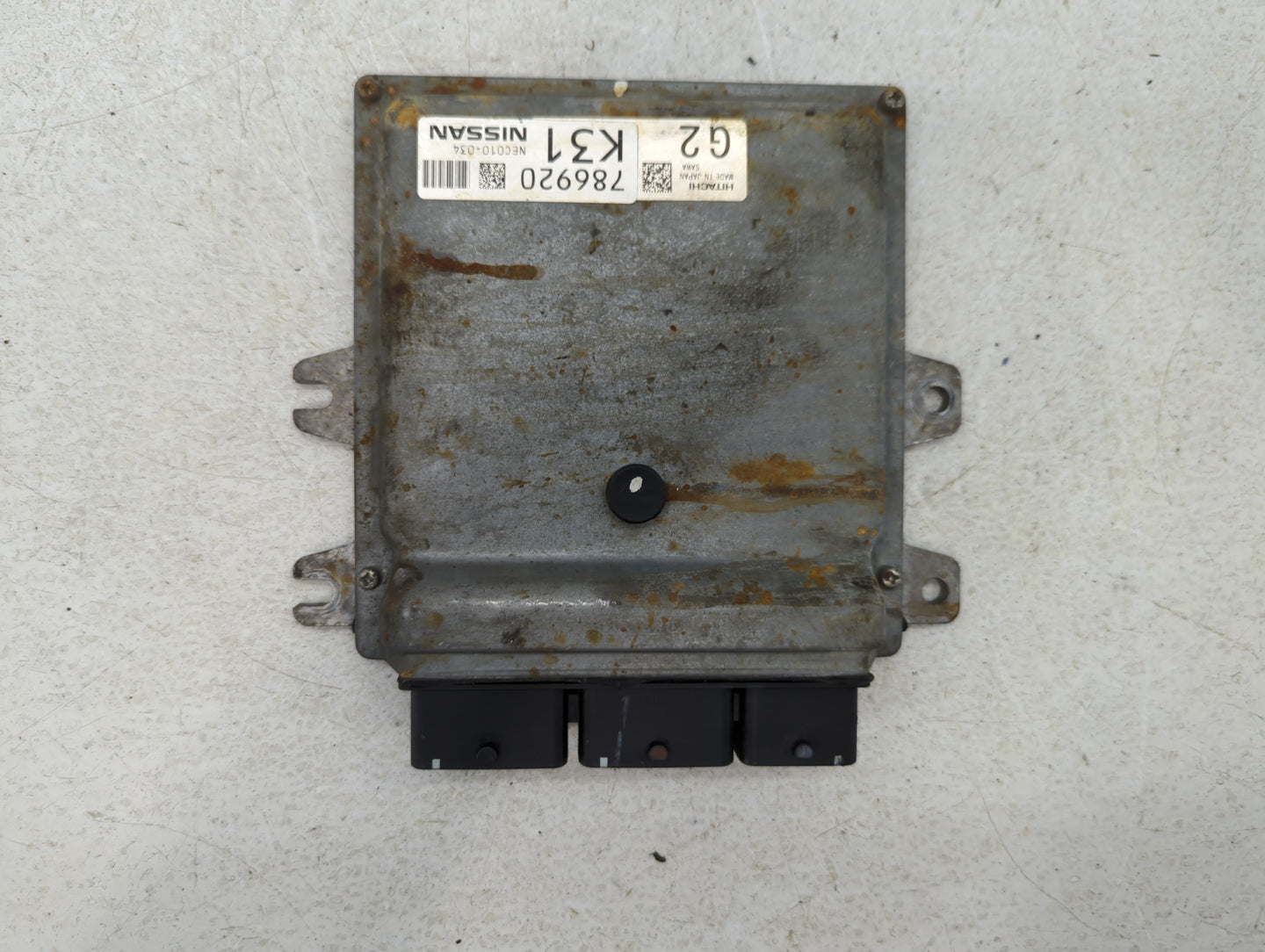 2014 Nissan Pathfinder PCM Engine Control Computer ECU ECM PCU OEM P/N:NEC010-034 NEC010-035 Fits OEM Used Auto Parts - Oemu