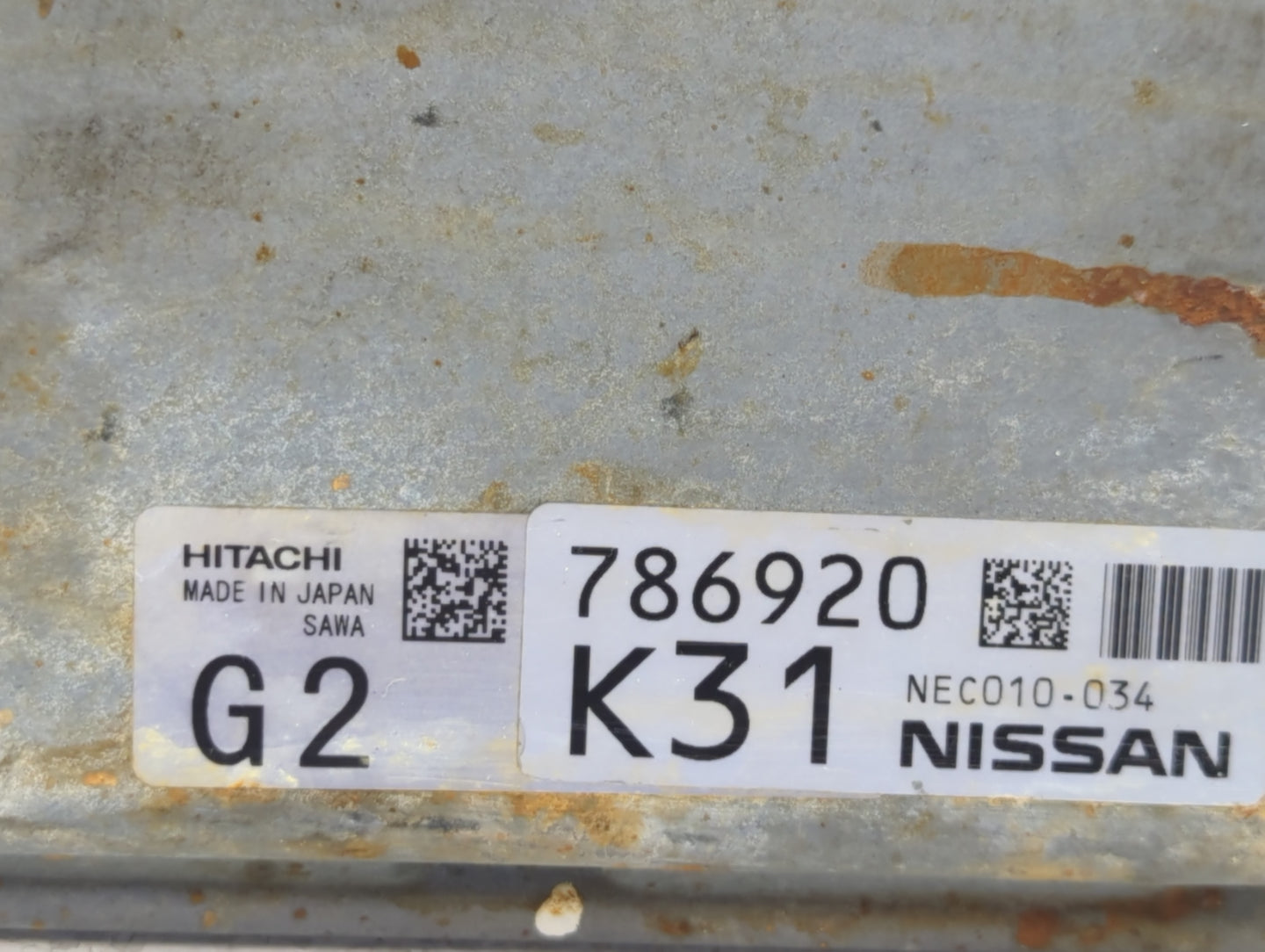 2014 Nissan Pathfinder PCM Engine Control Computer ECU ECM PCU OEM P/N:NEC010-034 NEC010-035 Fits OEM Used Auto Parts - Oemu