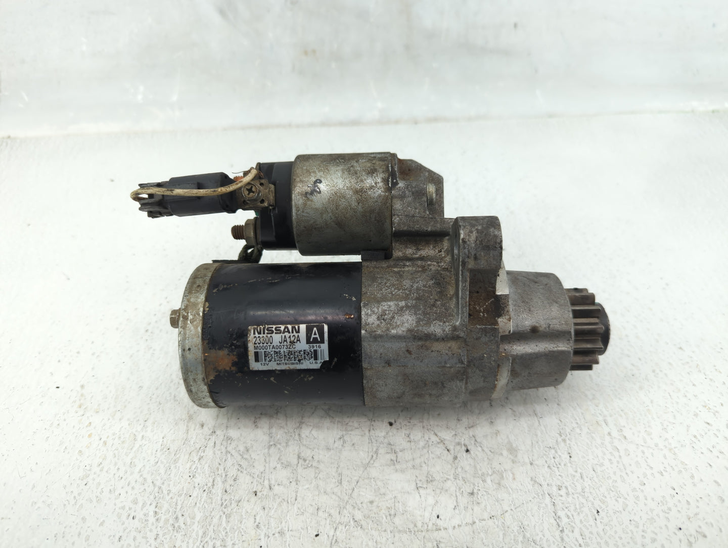 2013-2017 Nissan Pathfinder Car Starter Motor Solenoid OEM P/N:M000TA0073ZC 23300 JA12A Fits Fits 2013 2014 2017 OEM Used Au