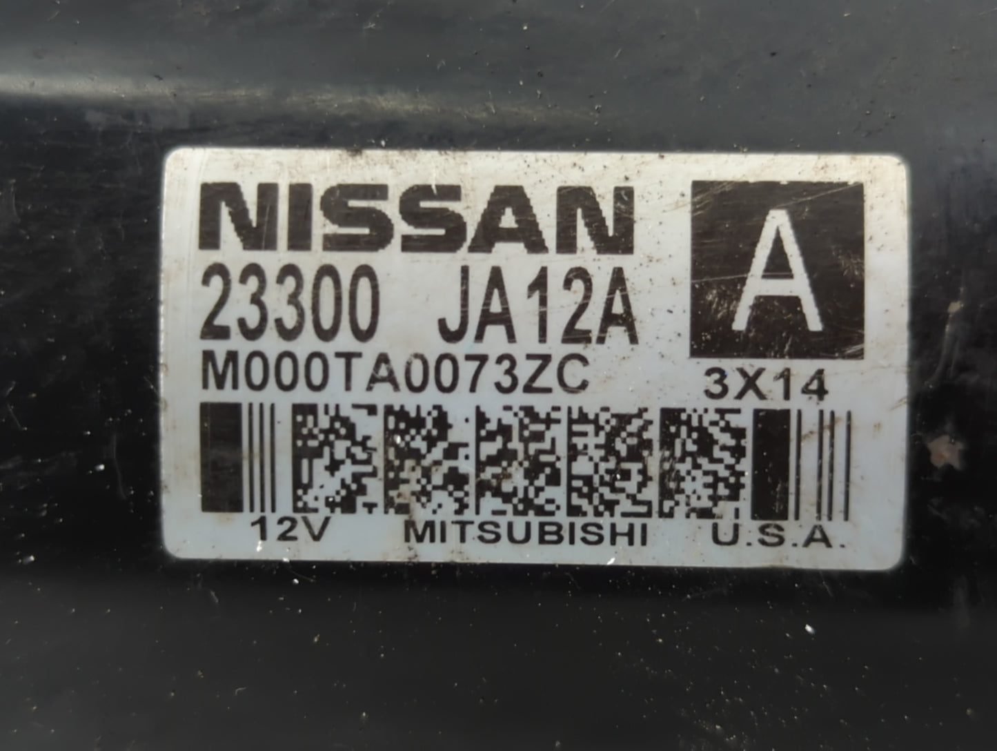2013-2017 Nissan Pathfinder Car Starter Motor Solenoid OEM P/N:23300 JA12A Fits Fits 2013 2014 2017 OEM Used Auto Parts - Oe
