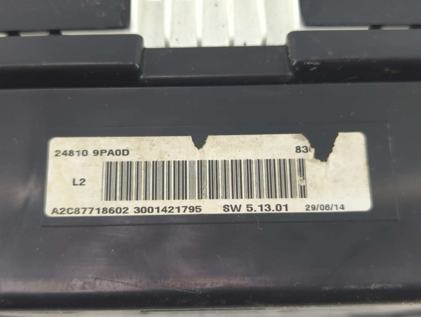 2014 Nissan Pathfinder Instrument Cluster Speedometer Gauges P/N:24810 9PA0D 24810 9PA0C Fits OEM Used Auto Parts - Oemuseda