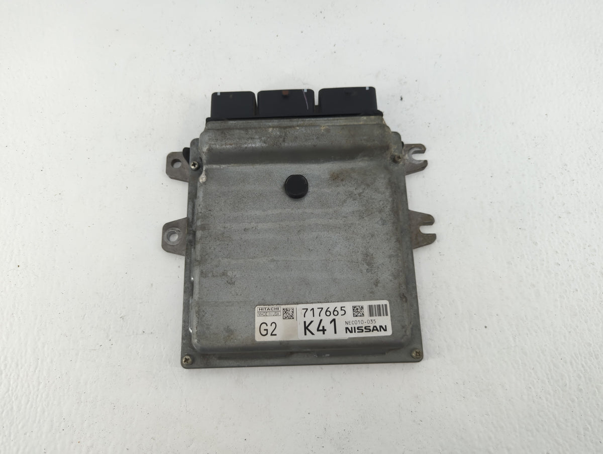 2014 Nissan Pathfinder PCM Engine Control Computer ECU ECM PCU OEM P/N:NEC010-034 OEM Used Auto Parts - Oemusedautoparts1.co