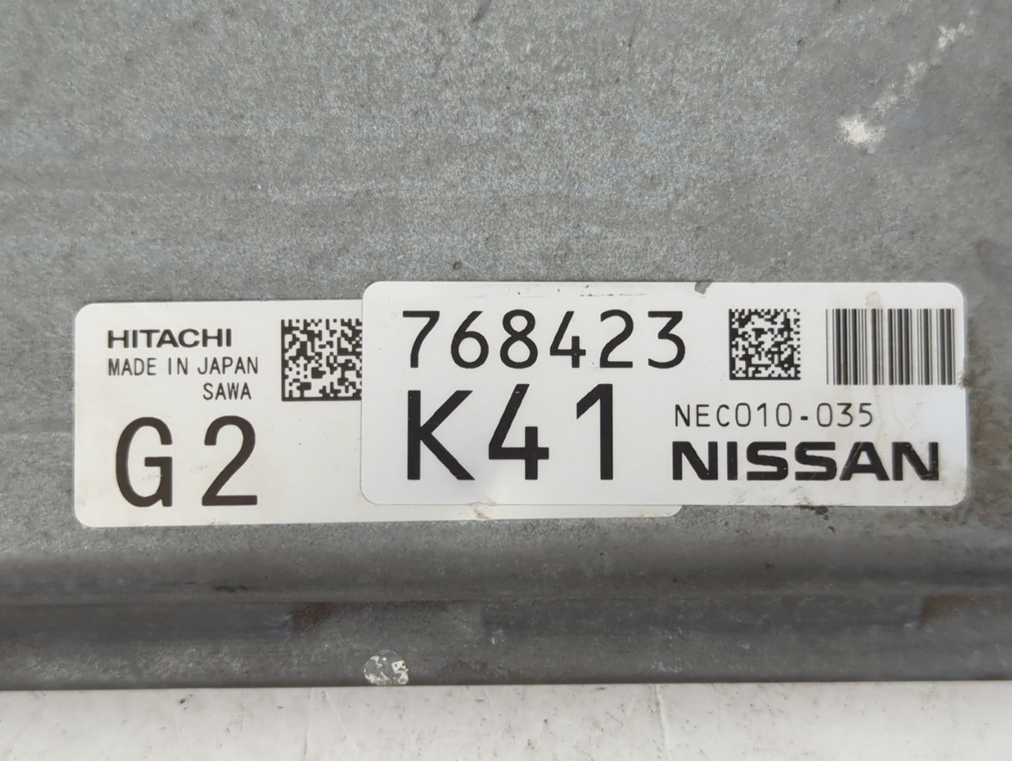 2014 Nissan Pathfinder PCM Engine Control Computer ECU ECM PCU OEM P/N:NEC010-035 Fits OEM Used Auto Parts - Oemusedautopart