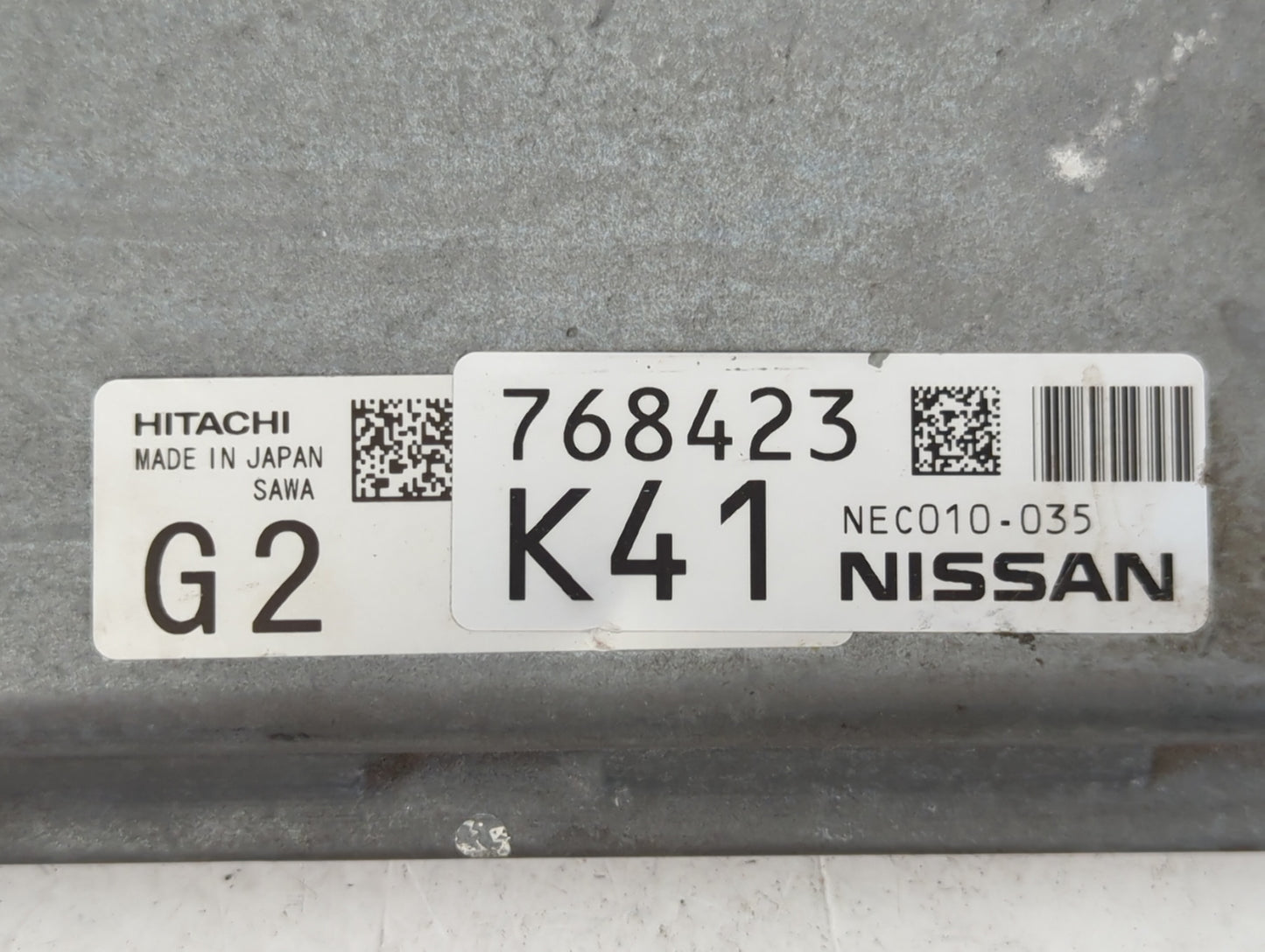 2014 Nissan Pathfinder PCM Engine Control Computer ECU ECM PCU OEM P/N:NEC010-035 Fits OEM Used Auto Parts - Oemusedautopart