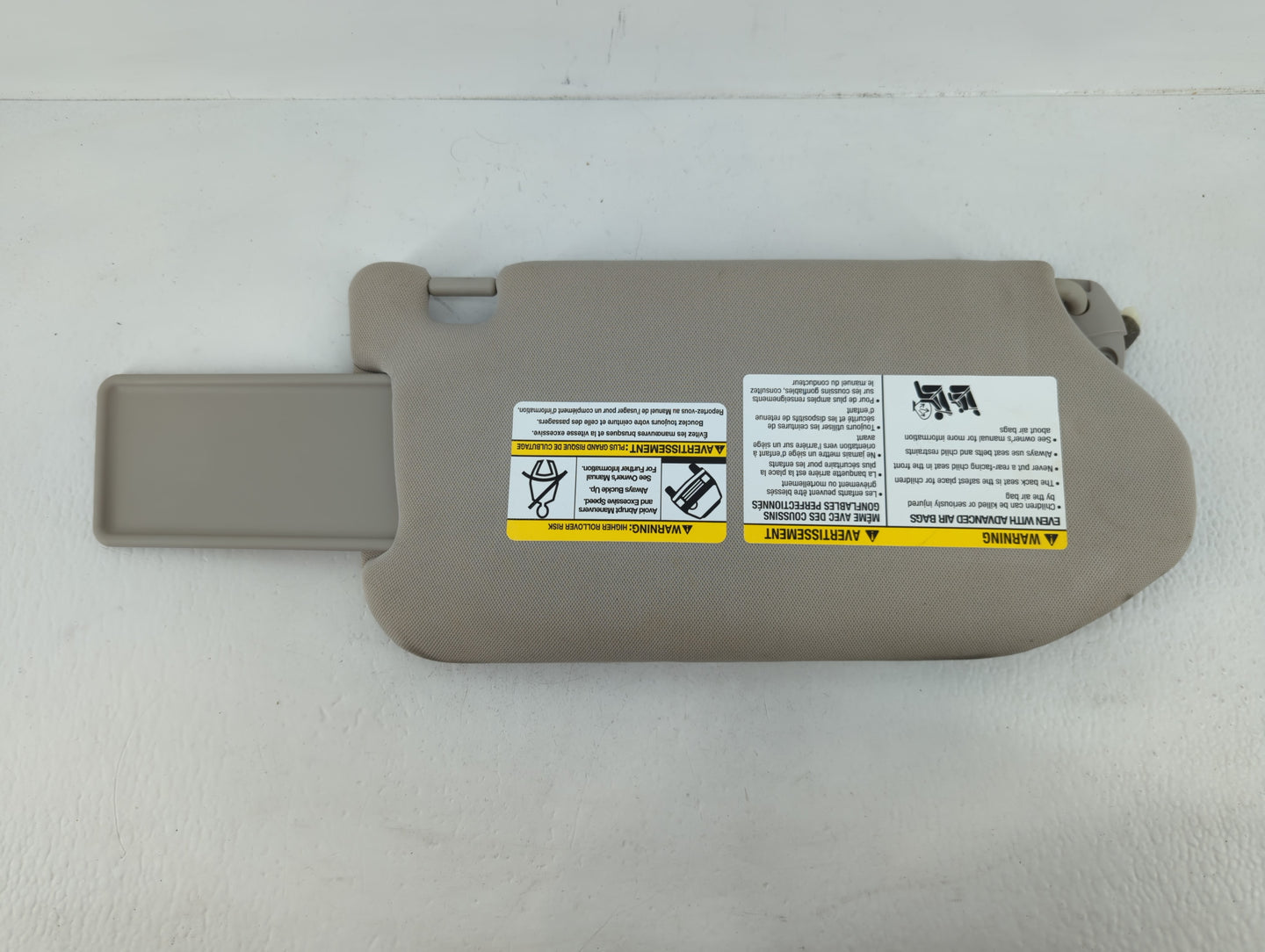 2013-2018 Nissan Pathfinder Sun Visor Shade Replacement Passenger Right Mirror Fits Fits 2013 2014 2015 2016 2017 2018 2019 