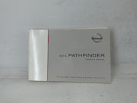2014 Nissan Pathfinder Owners Manual Book Guide P/N:OM14E 0R52U0 OEM Used Auto Parts - Oemusedautoparts1.com