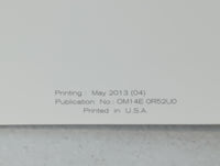 2014 Nissan Pathfinder Owners Manual Book Guide P/N:OM14E 0R52U0 OEM Used Auto Parts - Oemusedautoparts1.com