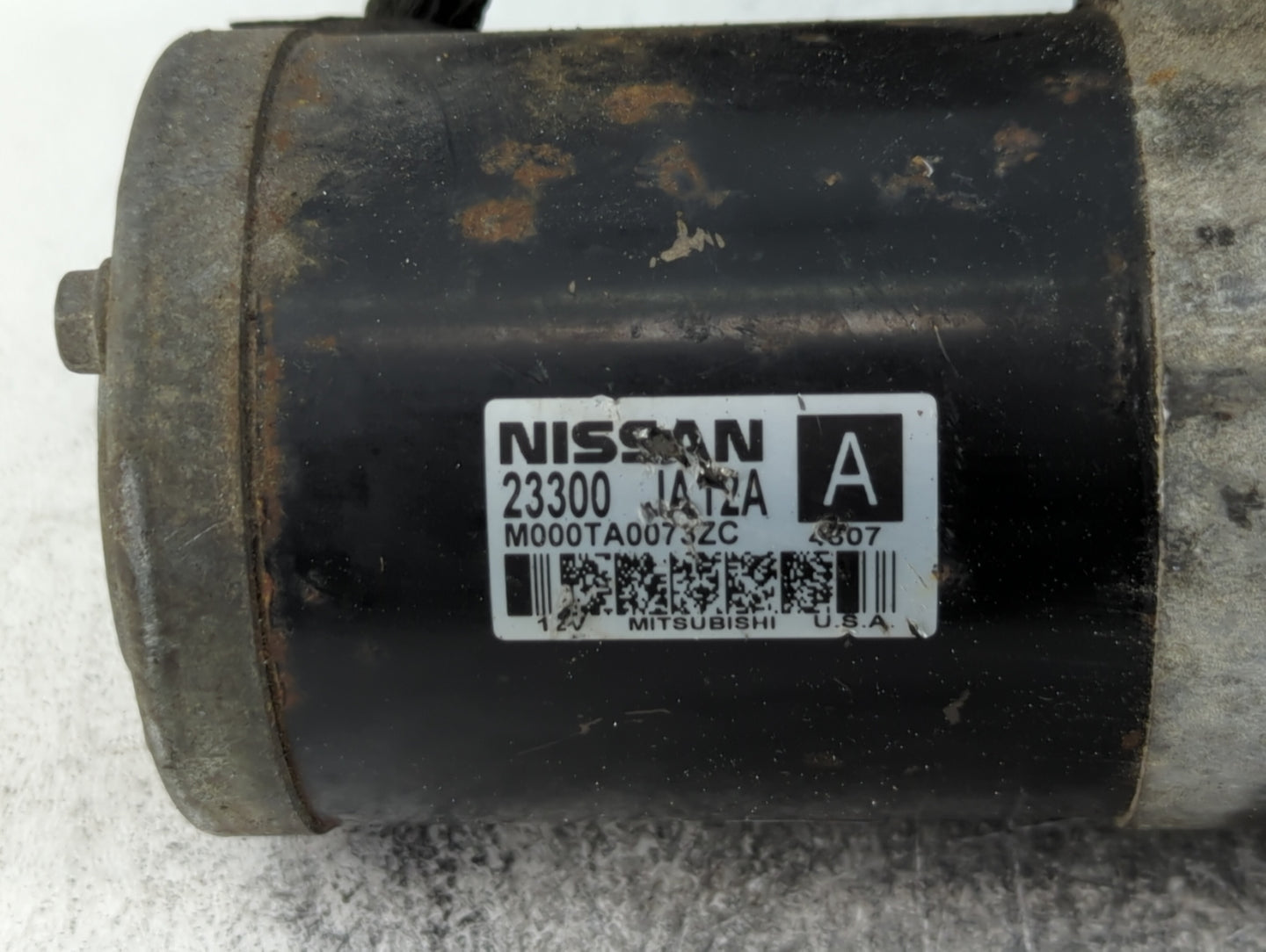 2013-2017 Nissan Pathfinder Car Starter Motor Solenoid OEM P/N:23300 JA12A Fits Fits 2013 2014 2017 OEM Used Auto Parts - Oe