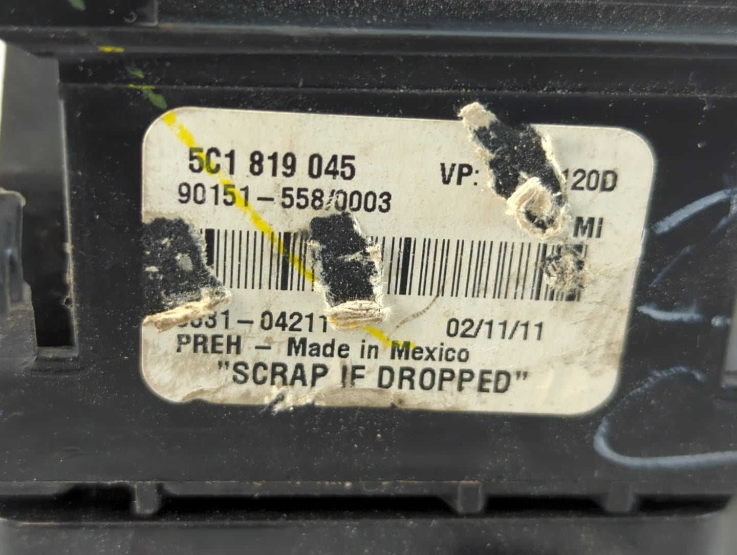 2013-2016 Nissan Pathfinder Climate Control Module Temperature AC/Heater Replacement P/N:5C1 918 045 90151-558 Fits OEM Used