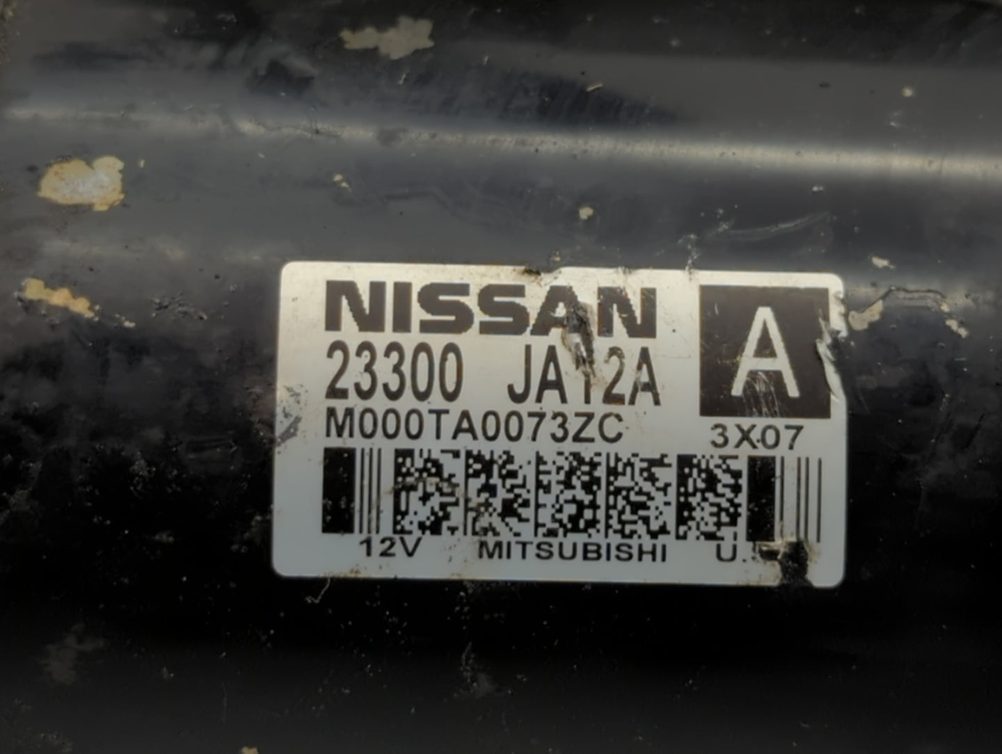 2013-2017 Nissan Pathfinder Car Starter Motor Solenoid OEM P/N:23300 JA12A Fits Fits 2013 2014 2017 OEM Used Auto Parts - Oe