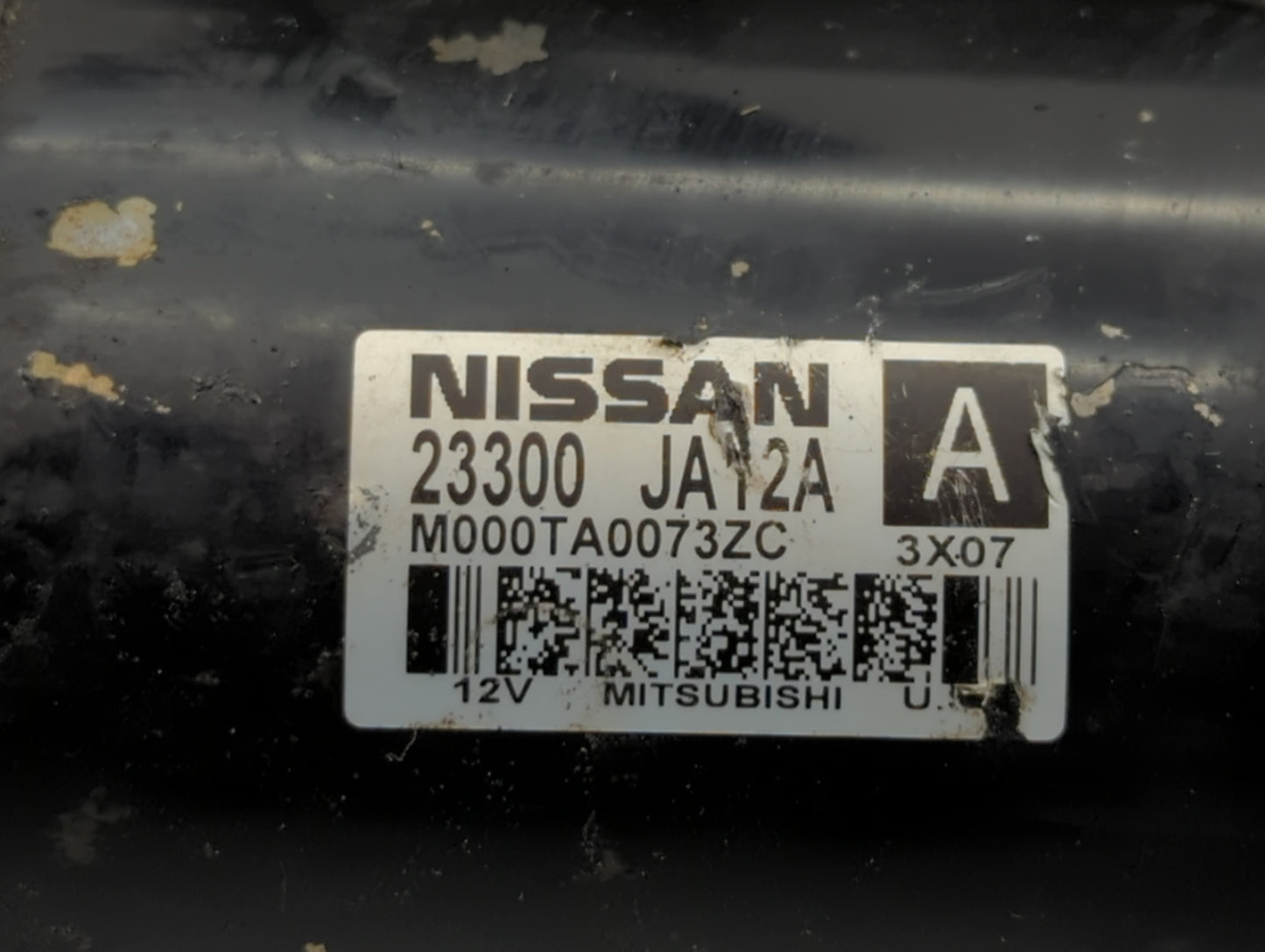 2013-2017 Nissan Pathfinder Car Starter Motor Solenoid OEM P/N:23300 JA12A Fits Fits 2013 2014 2017 OEM Used Auto Parts - Oe