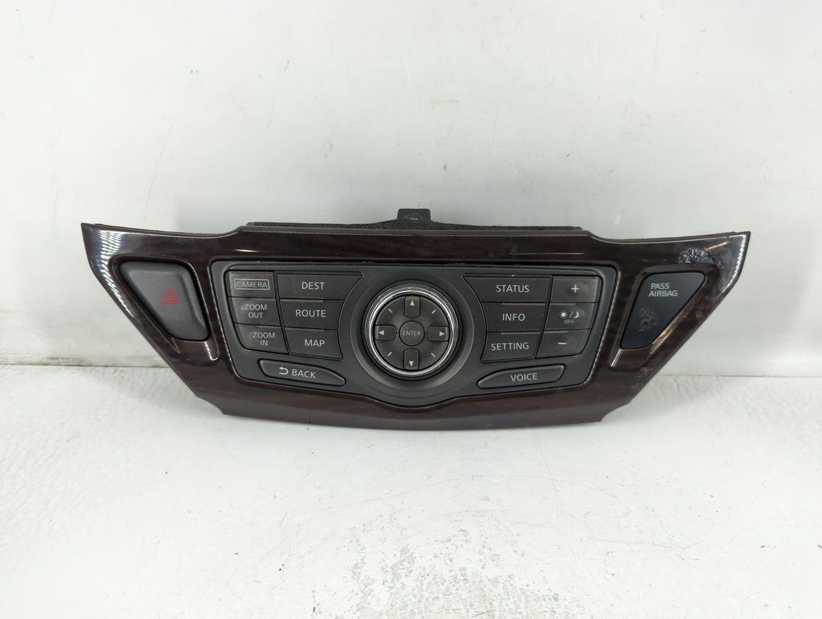 2014-2014 Nissan Pathfinder Information Radio Display Screen - Oemusedautoparts1.com