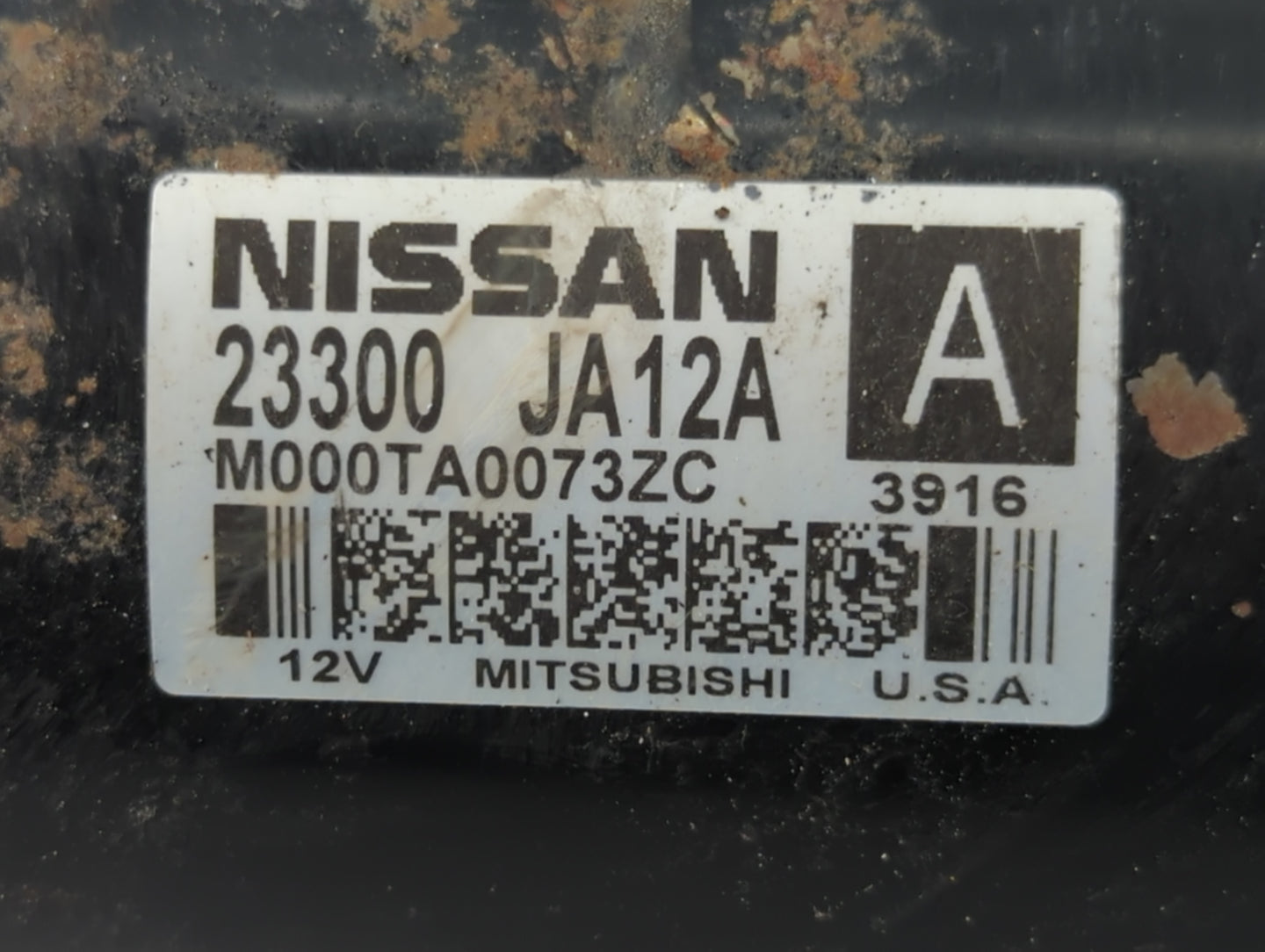 2013-2017 Nissan Pathfinder Car Starter Motor Solenoid OEM P/N:23300 JA12A Fits Fits 2013 2014 2017 OEM Used Auto Parts - Oe