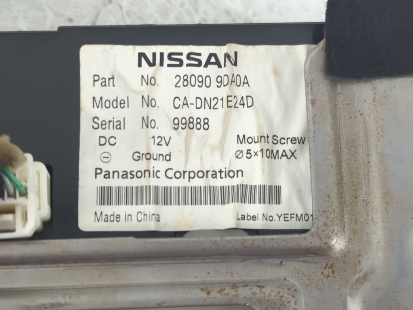 2013-2016 Nissan Pathfinder Information Display Screen - Oemusedautoparts1.com