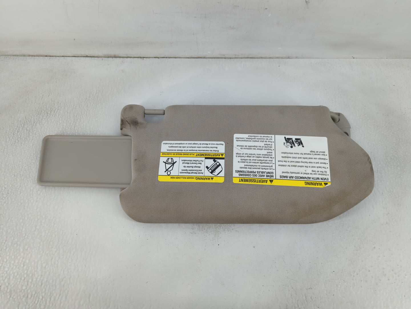 2013-2018 Nissan Pathfinder Sun Visor Shade Replacement Driver Left Mirror Fits Fits 2013 2014 2015 2016 2017 2018 OEM Used 