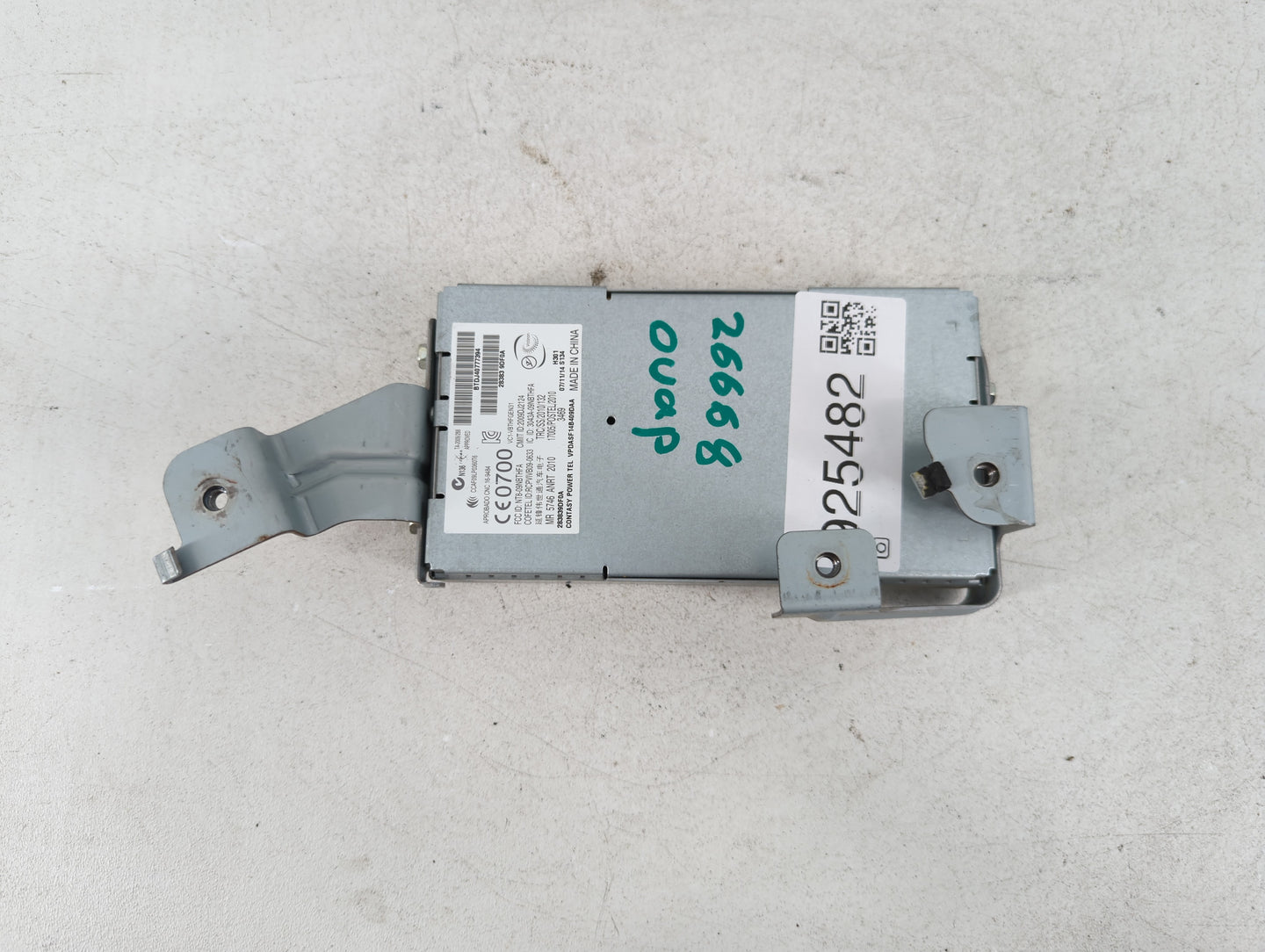 2013 Pathfinder Bluetooth Phone Communication Control Module Ccm Oem - Oemusedautoparts1.com