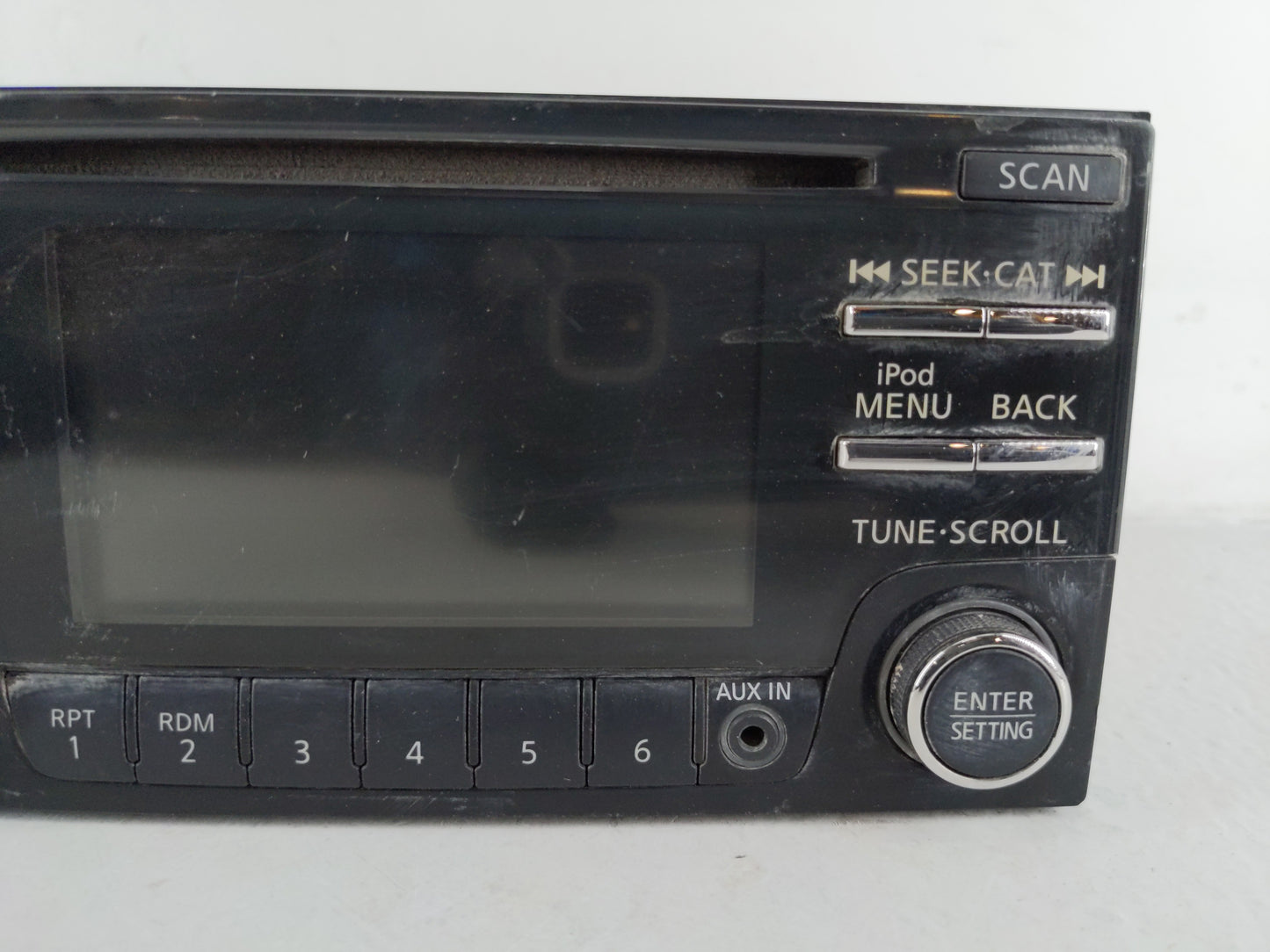2013-2014 Nissan Quest Radio AM FM Cd Player Receiver Replacement P/N:281851JA2A Fits Fits 2013 2014 OEM Used Auto Parts - O