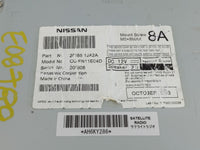 2013-2014 Nissan Quest Radio AM FM Cd Player Receiver Replacement P/N:281851JA2A Fits Fits 2013 2014 OEM Used Auto Parts - O