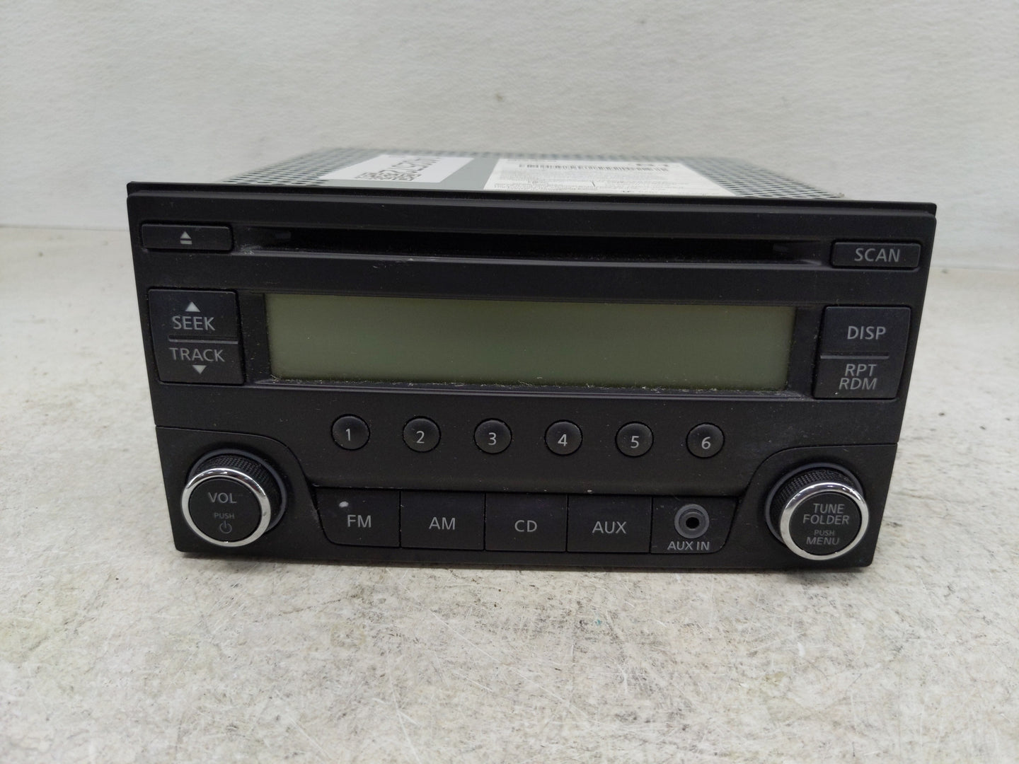 2013-2017 Nissan Quest Radio AM FM Cd Player Receiver Replacement P/N:28185 3WS0A Fits Fits 2013 2014 2015 2016 2017 OEM Use