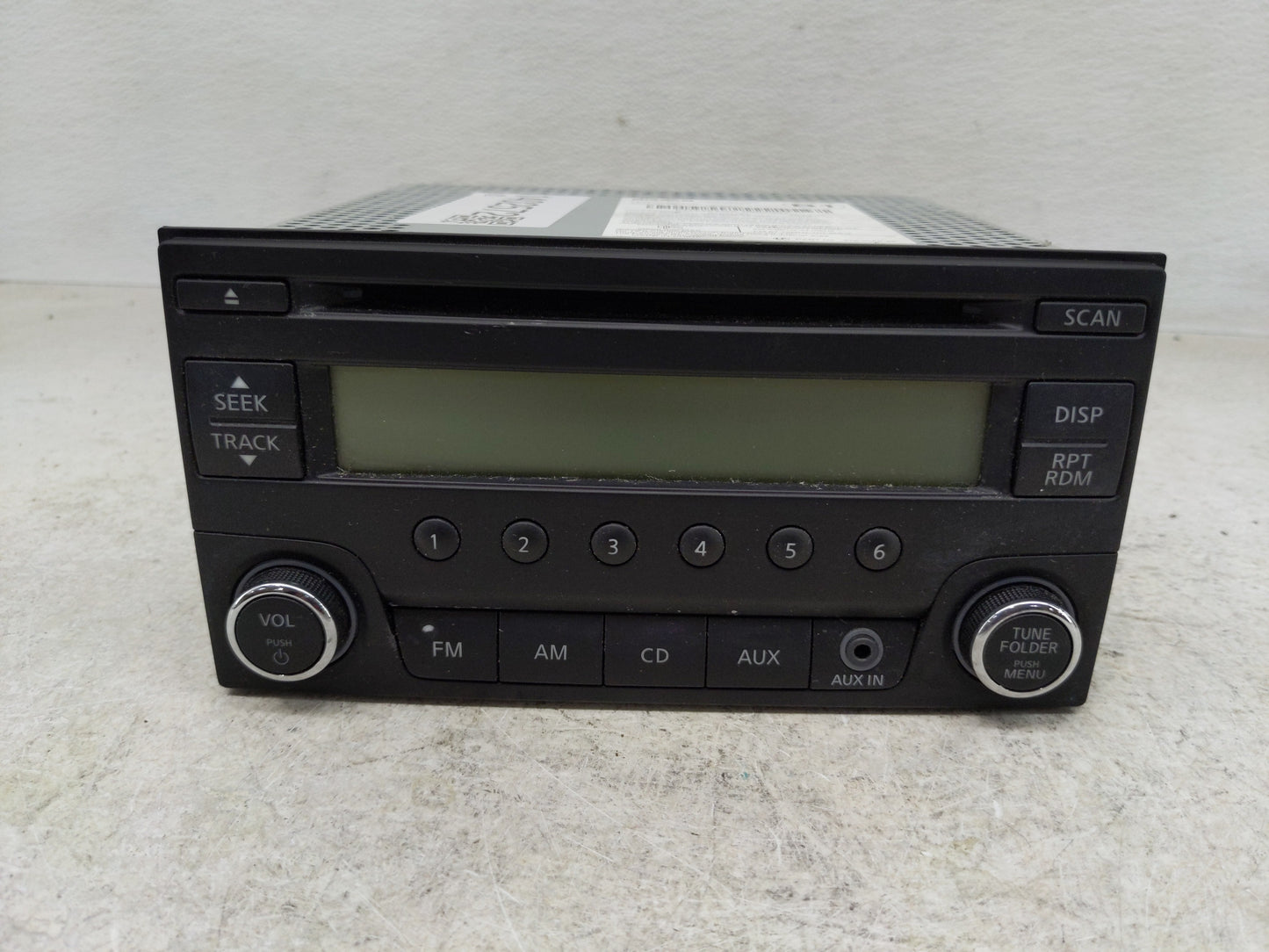 2013-2017 Nissan Quest Radio AM FM Cd Player Receiver Replacement P/N:28185 3WS0A Fits Fits 2013 2014 2015 2016 2017 OEM Use