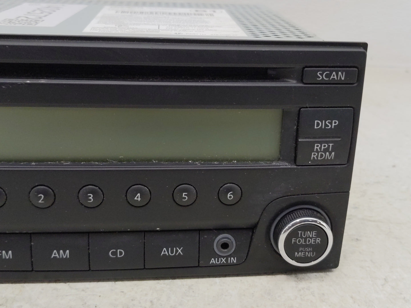 2013-2017 Nissan Quest Radio AM FM Cd Player Receiver Replacement P/N:28185 3WS0A Fits Fits 2013 2014 2015 2016 2017 OEM Use